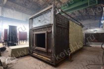 Конструкция водогрейного промышленного дизельного котла