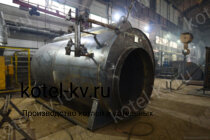 Изготовление котла парового на твердом топливе